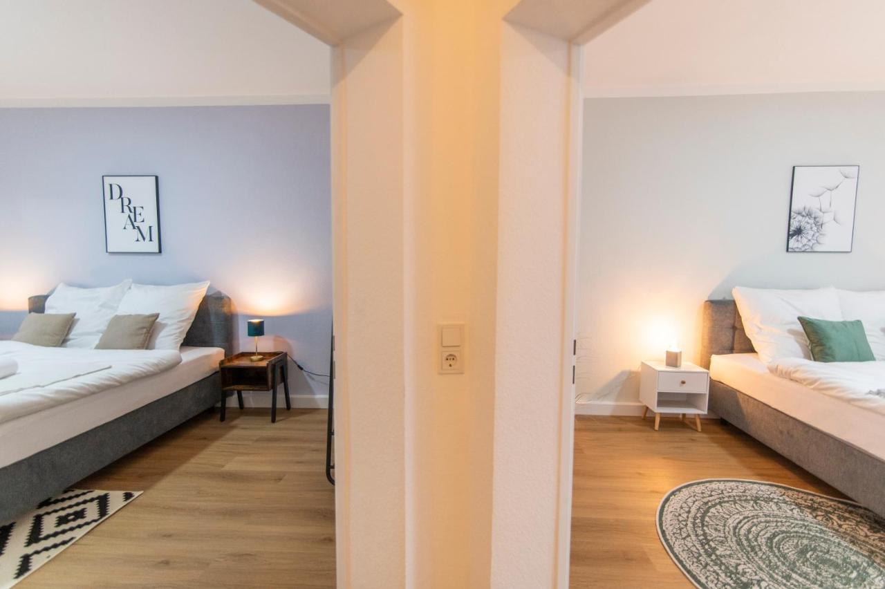 Peter Apartments - Wohnung 90Qm, 3 Schlafzimmer, Kueche, Wohnzimmer, Balkon, Netflix Fulda Exteriér fotografie